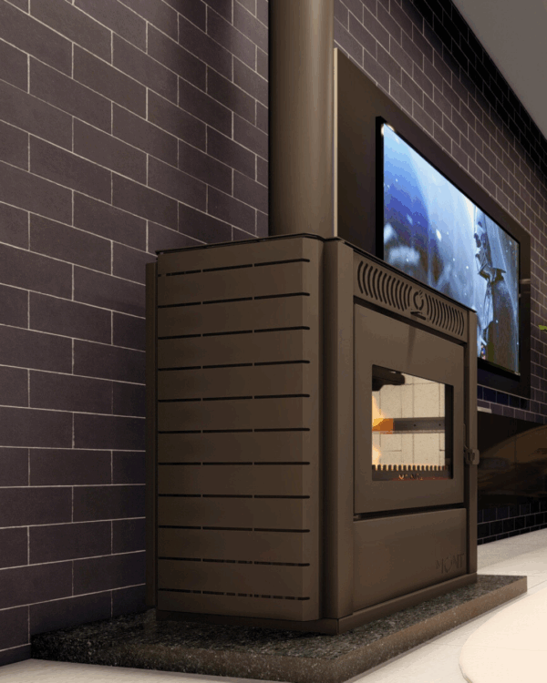CALEFATOR MONT MILÃO DUPLA COMBUSTÃO + VENTILAÇÃO P/ 180M² - Imagem 5