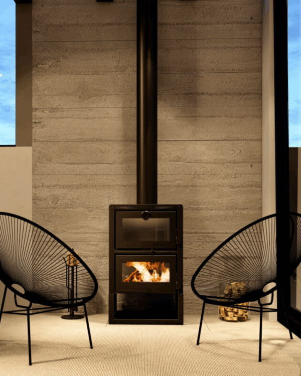 CALEFATOR MONT TRENTO DUPLA COMBUSTÃO + FORNO P/AQUECIMENTO DE ATÉ 150M² - Imagem 3